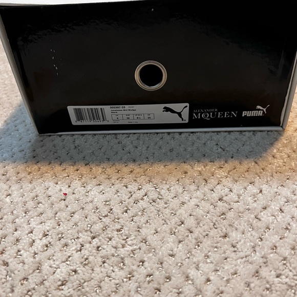 Alexander McQueen Puma Women's Joustesse Mid Wedge Sneakers Size 39 - Picture 10 of 10